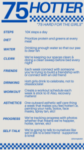 Read more about the article A 75-Day Challenge That’s All About Self-Care? That’s Hot